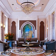 Living room . Projekt z dziedziny Projektowanie wnętrz, Architektura wnętrz, Design i  Architektura użytkownika Abdessamed Houichiti - 20.04.2020