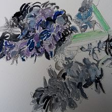 Hyacinths. Traditional illustration project by Cliona Ryan - 06.03.2021