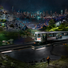 Un hombre corriendo en la selva. Design project by Fernando Henriquez - 02.08.2021