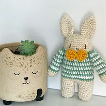Mi Proyecto del curso: Amigurumi: creación de personajes con ganchillo. Arts, Crafts, To, Design, Fiber Arts, and Crochet project by lorenasanchez1706 - 06.02.2021