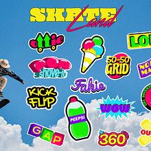 Skateland. Design, and Graphic Design project by Ricardo Lewensten - 04.12.2021