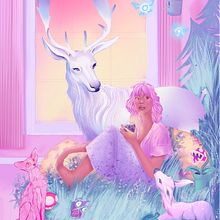 My project in Procreate: Creative Illustration Techniques course. Projekt z dziedziny Trad, c, jna ilustracja, Ilustracja c, frowa, R, sunek c i frow użytkownika Wanjan Mantayawan - 03.06.2021