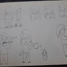 Mi Proyecto del curso: El arte del sketching: transforma tus bocetos en arte. Traditional illustration, Pencil Drawing, Drawing, and Sketchbook project by Marlene Lourdes Armenta Gutiérrez - 06.04.2021