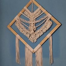 Mi Proyecto del curso: Introducción al tapiz de macramé. Un progetto di Design di accessori, Artigianato e Fiber Art di Maria Barrios - 04.06.2021
