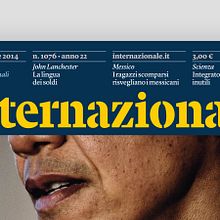 Internazionale: Italy’s favourite independent magazine publisher. Un progetto di Br, ing, Br, identit, Web design e Design editoriale di Mark Porter - 04.06.2021