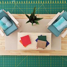 My project in Design and Build Miniature Interiors course. Arts, Crafts, To, Design, and DIY project by Marcela Rees - 06.04.2021