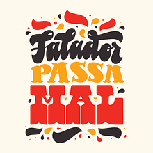 Meu projeto do curso: Introdução ao lettering autoral. Projekt z dziedziny T, pografia, Liternictwo c, frowe,  Pismo dekorac i jne użytkownika Richard Rodrigues - 04.06.2021