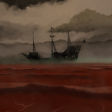 Hell's Shore. Digital Illustration project by Stephanie Macrinos - 06.04.2021