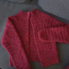 Mi Proyecto del curso:  Top-down: prendas a crochet de una sola pieza. Projekt z dziedziny Projektowanie mod,  Tkactwo, DIY, Sz i dełkowanie użytkownika Julieta Constantino - 04.06.2021