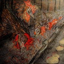 My project in Introduction to Colour Psychology: Chromatic Narrative course. Traditional illustration, Fine Arts, Painting, Watercolor Painting, Children's Illustration, Narrative, and Color Theor project by Jona Dekker - 06.04.2021