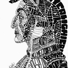 My project in Hand-Drawn Typographic Portrait course. Un proyecto de Ilustración tradicional, Tipografía e Ilustración digital de Laura Pagni - 04.06.2021