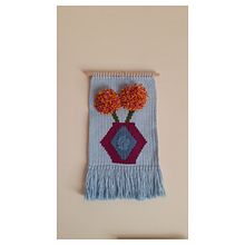 Meu projeto do curso: Tapeçaria com tear de pente liço. Een project van Craft,  Interieurdecoratie y Textiel van Ana Sofia C. - 05.06.2021