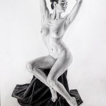 Mi Proyecto del curso: Dibujo realista de la figura humana. Traditional illustration, Fine Arts, Sketching, Pencil Drawing, Drawing, Realistic Drawing, and Figure Drawing project by Francisco Alcalá Chacón - 06.05.2021