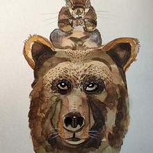 Mon projet du cours : Techniques expérimentales d’aquarelle pour débutants. Un progetto di Illustrazione tradizionale, Belle arti, Pittura ad acquerello e Illustrazione naturalistica di Lucie - 05.06.2021