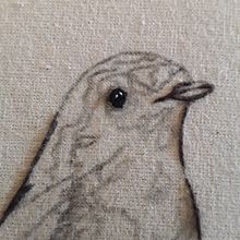 Mi Proyecto del curso: Pintar con hilo: técnicas de ilustración textil. Traditional illustration, and Embroider project by Catalina Moreno - 06.05.2021