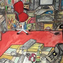 A little mess . Un progetto di Illustrazione tradizionale, Fumetto, Bozzetti e Sketchbook di Lydia Veneri - 06.06.2021