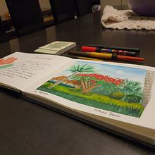 Mi Proyecto del curso: Cuaderno de viaje en acuarela. Un progetto di Illustrazione tradizionale, Pittura ad acquerello, Illustrazione architettonica e Sketchbook di Nathalia Freire Iturriaga - 05.06.2021