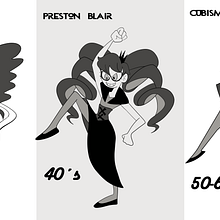 Mi Proyecto del curso: Diseño de personajes retro para animación. Animation, 2D Animation, and 3D Character Design project by Dariel ZCH - 06.06.2021