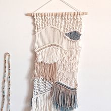 Mi Proyecto del curso: Introducción al macramé: creación de un tapiz decorativo. Accessor, Design, Arts, Crafts, Interior Design, Decoration, Fiber Arts, and Macramé project by Laura López Figuerola - 03.28.2020