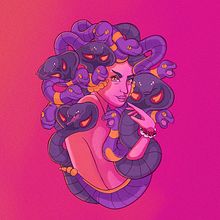 Curso Ilustração fanart com estilo #Pokemedusa. Un proyecto de Ilustración tradicional e Ilustración digital de Luciano Castro - 06.06.2021