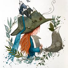 My project in Watercolor Techniques for Dreamlike Illustrations course. Projekt z dziedziny Trad, c, jna ilustracja,  R, sunek, Malowanie akwarelą, Ilustracja w i dawnicza użytkownika zuzacichonska - 06.06.2021