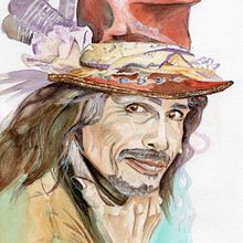My project in Illustrated Portrait in Watercolor course. Traditional illustration, Fine Arts, Painting, Drawing, Watercolor Painting, Portrait Drawing, and Artistic Drawing project by Alena Škutchanová - 06.06.2021