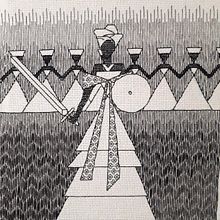 Meu projeto do curso: Introdução ao bordado blackwork. Un projet de Broderie , et Design textile de Maica Alves de Souza - 07.06.2021