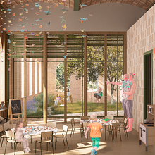 My project in Rendering and Digital Collage for Architectural Displays course. Un projet de 3D, Architecture, Architecture numérique, Conception 3D , et ArchVIZ de Magdalena Cilliers - 07.06.2021