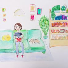 My project in Exploratory Sketchbook: Find Your Drawing Style course. Ilustração tradicional, Esboçado, Criatividade, Desenho, Pintura em aquarela, Sketchbook, e Pintura guache projeto de rosellina - 07.06.2021