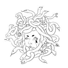 Medusa. Un progetto di Bozzetti e Illustrazione tradizionale di Asia Amodeo - 28.05.2021
