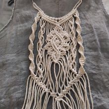 Mi Proyecto del curso: Joyería en macramé. Arts, Crafts, Jewelr, Design, Fiber Arts, Macramé, and Design project by carmenpipa65 - 06.07.2021