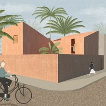 Mi Proyecto del curso: Representación gráfica de proyectos arquitectónicos. Arquitetura, Design gráfico, Arquitetura de interiores, Design de interiores, Paisagismo, Colagem, Arquitetura digital e Ilustração arquitetônica projeto de María Belén Hillar - 08.06.2021