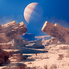 Mi Proyecto del curso: Ilustración fantástica 3D con Blender. Un progetto di 3D, Illustrazione digitale e Progettazione 3D di Ernesto Vargas - 02.06.2021