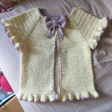 Meu projeto do curso:  Top-down: roupas de crochê sem costura. Fashion Design, Fiber Arts, DIY, and Crochet project by Denise Rosa - 06.01.2021