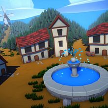 Mi Proyecto: SMALL POLY TOWN. 3D, and 3D Modeling project by José Luis Luna Rodríguez - 06.08.2021