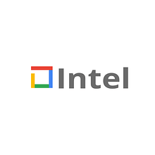 Intel - Conexões da inteligência - Cores Google. Logo Design project by Mateus Terra - 06.06.2021