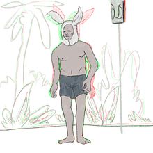 My project in Illustration and GIF Creation on Procreate course. Projekt z dziedziny Trad, c, jna ilustracja, Projektowanie postaci, Animacja postaci, Animacje 2D, Ilustracja c, frowa, R, sunek c i frow użytkownika hobster - 08.06.2021