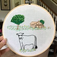 Black Angus Ranch. Embroider, and Sketching project by Rachel - 09.03.2020