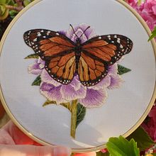 Mi Proyecto del curso: Técnicas de bordado realista. Traditional illustration, and Embroider project by María Soledad Meira Guillén - 06.08.2021