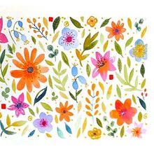 My project in Vibrant Floral Patterns with Watercolors course. Un progetto di Illustrazione tradizionale, Pattern design, Pittura ad acquerello e Illustrazione botanica di VICAT ( VICAT ) - 08.06.2021