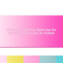 "Arelimb" (Marketing redes sociales). Marketing, Digital Marketing, Content Marketing, Facebook Marketing, Instagram Marketing, and YouTube Marketing project by Areli Muñoz Blancas - 05.20.2021