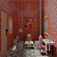 Mi Proyecto del curso: Diseño de escenarios CGI en miniatura. Film, Video, TV, 3D, Film, 3D Modeling, Digital Architecture, and 3D Design project by Camilo Flores Ferrada - 06.09.2021