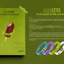 Draculetes. Design, and Advertising project by Juan Felipe Zuluaga - 06.09.2021