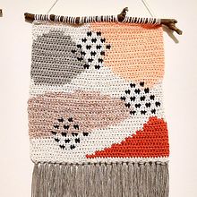 Mi Proyecto del curso: Intarsia crochet: teje tus propios tapices. Decoration, Fiber Arts, DIY, and Crochet project by Luciana Di Benedetto - 06.09.2021
