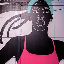 Nike Hausseman Paris Citadium. Un proyecto de Ilustración tradicional y Motion Graphics de Aurélia Durand - 09.06.2021