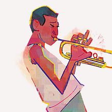 Jazz!. Character Design, Sketching, and Digital Illustration project by Dan Kelby - 06.09.2021