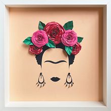 FRIDA KAHLO II. Een project van Traditionele illustratie, Craft y  Ontwerp van Noelia Barreda - 07.06.2021