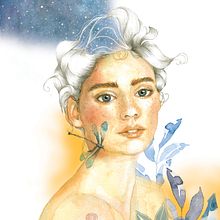 Mi Proyecto del curso: Retrato ilustrado en acuarela. Un proyecto de Ilustración tradicional, Bellas Artes, Pintura, Dibujo, Pintura a la acuarela, Dibujo de Retrato y Dibujo artístico de Penny Henderson - 09.06.2021