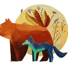 Mi Proyecto del curso: Ilustración digital con lápices de colores. Un proyecto de Ilustración tradicional, Bellas Artes, Dibujo, Ilustración digital y Dibujo digital de Andrea Nogales - 09.06.2021