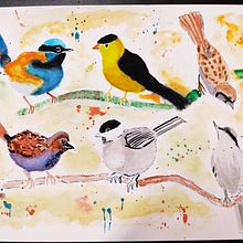 Conversations. Traditional illustration, Watercolor Painting, Realistic Drawing, and Naturalistic Illustration project by Jaydeep Singh - 06.09.2021